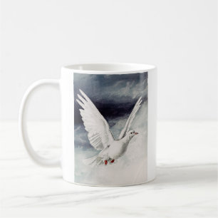 Taza De Café Paloma del Espíritu Santo Confirmación Religiosa y