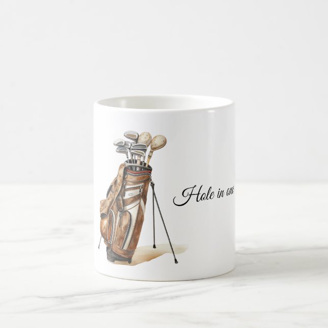 Taza De Café Palos de Golf Hole in One (Centro)