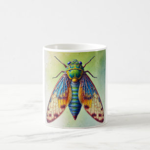 Taza De Café Palpopleura Dragonfly 270824IREF223 - Watercolor