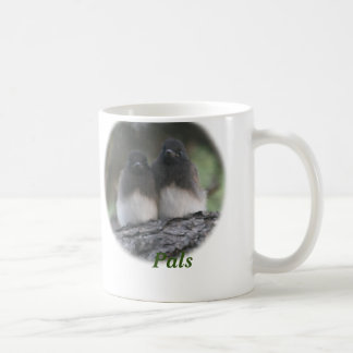 Taza De Café Pals de los pájaros de Phoebe