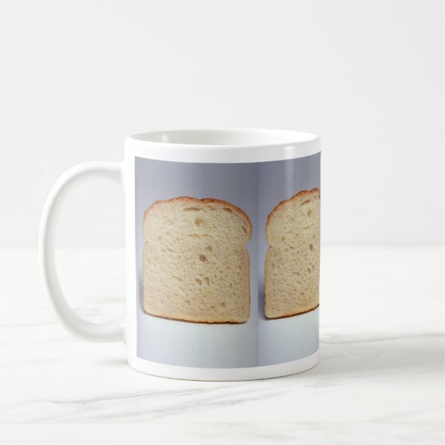 Taza De Café Pan blanco delicioso (Izquierda)