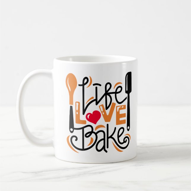 Taza De Café pan de amor de vida (Izquierda)