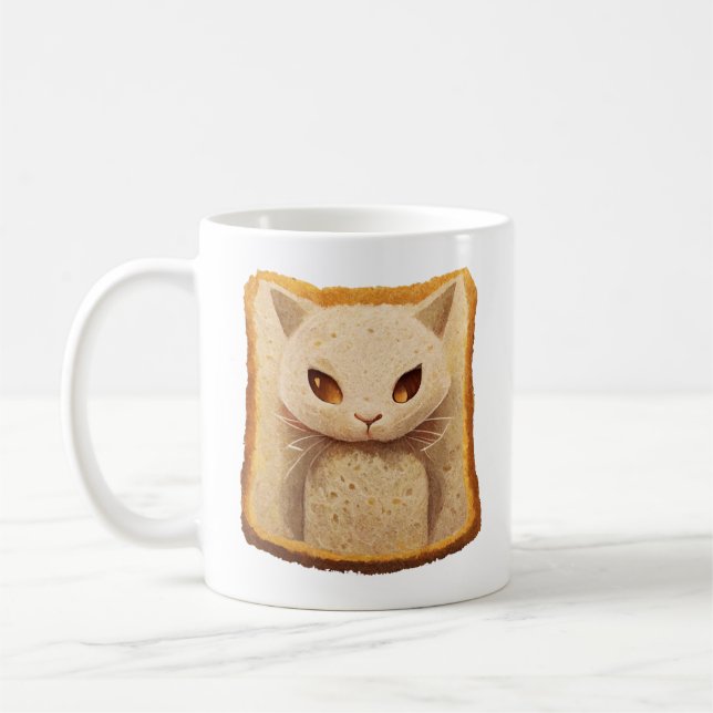 Taza De Café Pan de gato 01 (Izquierda)