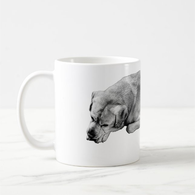 Taza De Café Pan De Salto Del Día, Todo Está Bien (Izquierda)