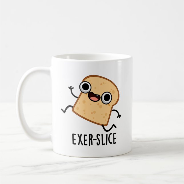 Taza De Café Pan divertido de Exer-slice  (Izquierda)