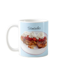 Pan Dulce Con Fresas Y Crema