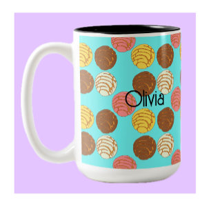 Taza De Café Pan Dulce Conchas Mexicanas