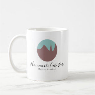 Taza De Café Panadería Bola De Cake Pop Casera