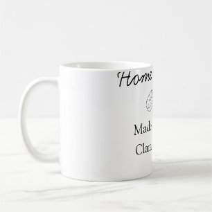 Taza De Café panadería de donas caseras agregue el nombre de su