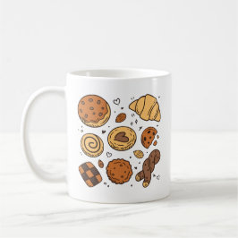 Taza De Café Panadería de galletas y pan lindos