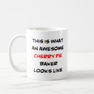 Taza De Café panadero de tarta de cerezo, impresionante