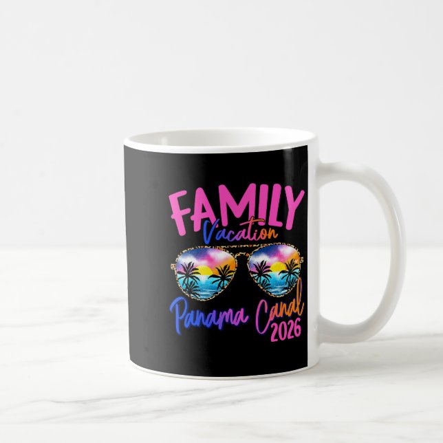 Taza De Café Panama C Vacation 2026 Souvenir Matching Family Gr (Derecha)