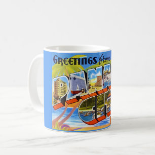 Taza De Café Panamá City Florida retro