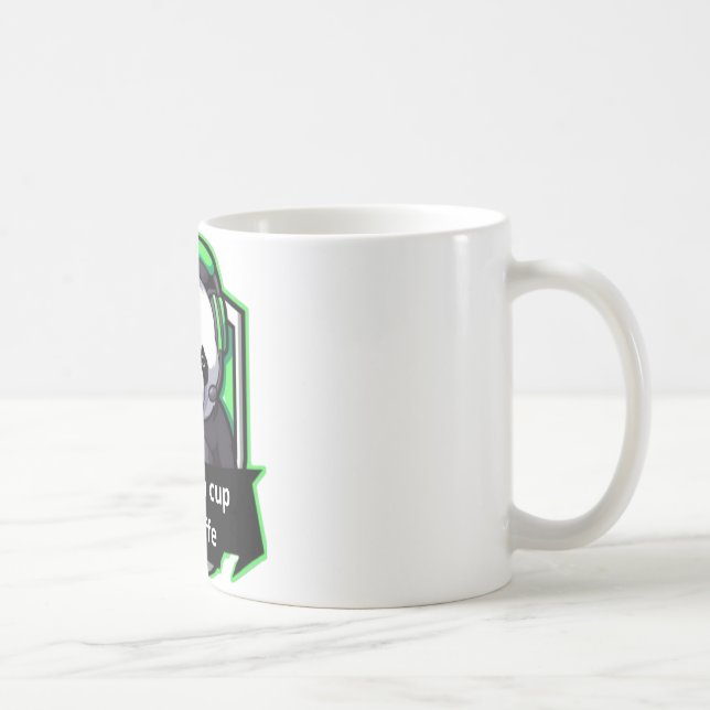Taza De Café Panda (Derecha)