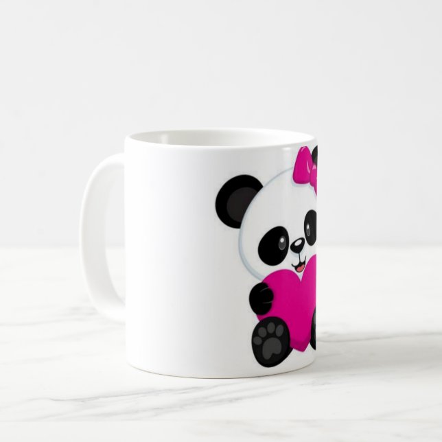 Taza De Café Panda (Anverso izquierdo)