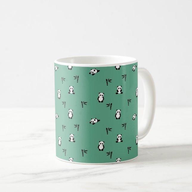 Taza De Café Panda Adorable (Anverso derecho)
