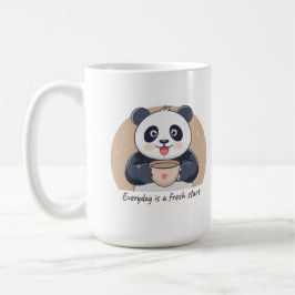 Taza De Café Panda Adorable con Café