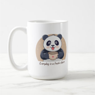 Taza De Café Panda Adorable con Café