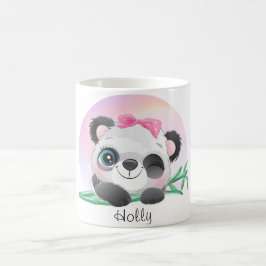 Taza De Café Panda Bamboo   