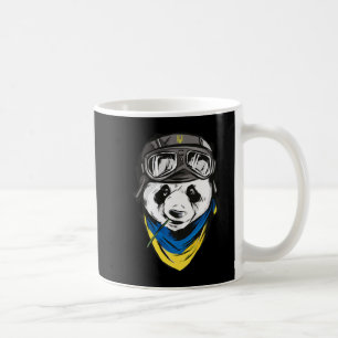 Taza De Café Panda Bandera ucraniana recuerdo ucraniano ucrania