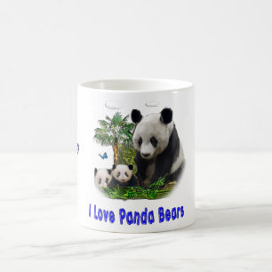 Taza De Café Panda Bear cofee mug
