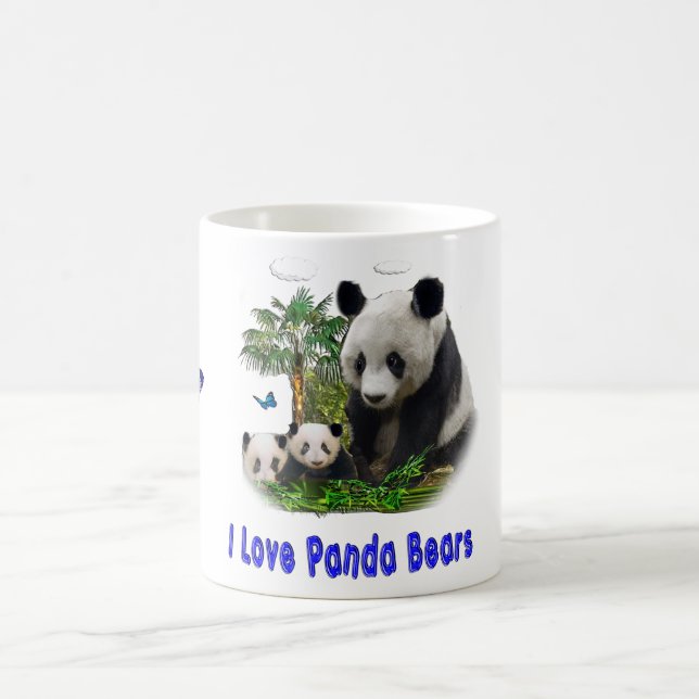 Taza De Café Panda Bear cofee mug (Centro)