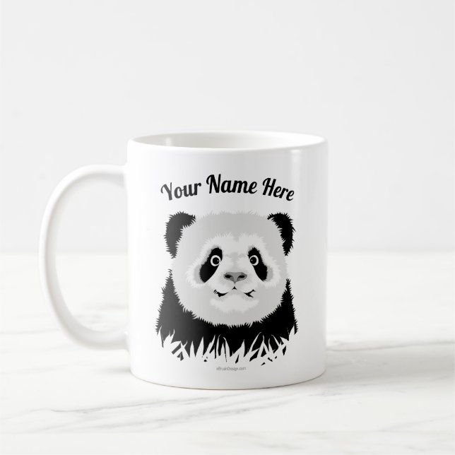 Taza De Café Panda Bear Coffee Mug (Izquierda)