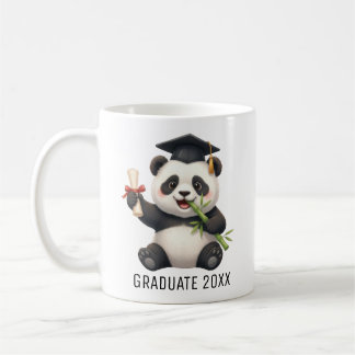 Taza De Café Panda Bear Graduation