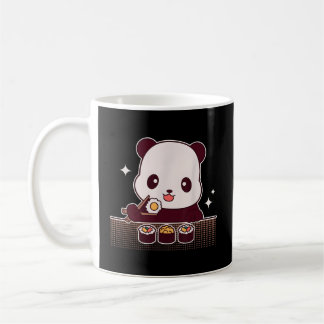 Taza De Café Panda Comer Sushi Panda Bear