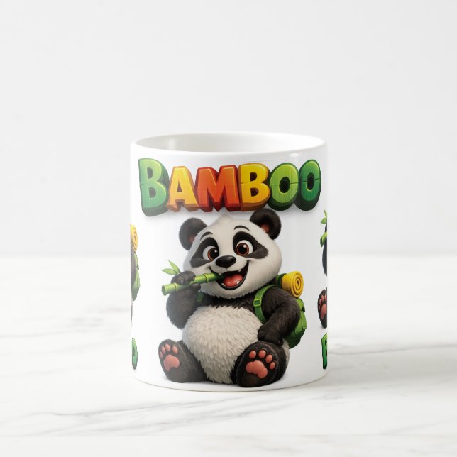 Taza De Café Panda de bambú (Centro)