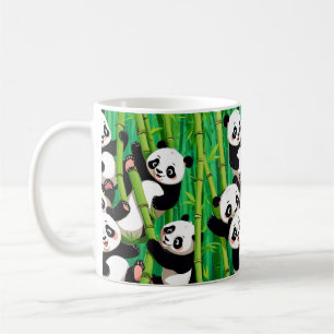 Taza De Café Panda de bambú