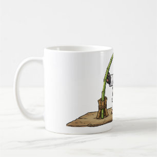 Taza De Café Panda de Karate Divertido Fracaso de Artes Marcial