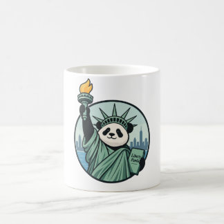 Taza De Café Panda de la Libertad