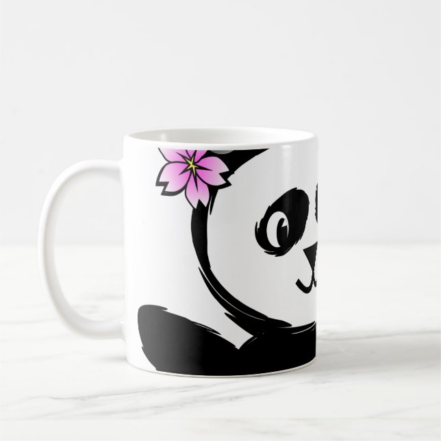 Taza De Café Panda de Sakura (Izquierda)