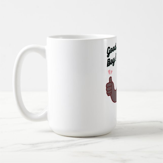 Taza De Café Panda Divertido con Pulgar Arriba Meme (Izquierda)