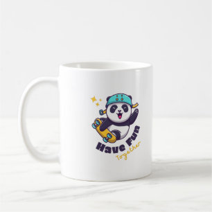 Taza De Café Panda Divertido Lindo Para Amantes De Los Animales