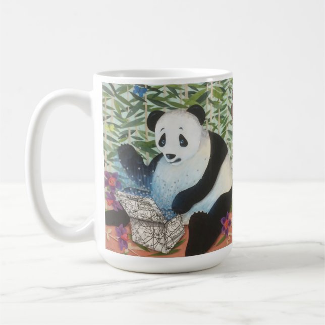 Taza De Café Panda Dora's Box mug (Izquierda)