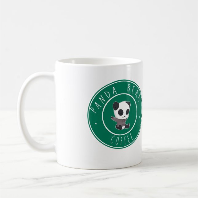 Taza De Café Panda feliz (Izquierda)