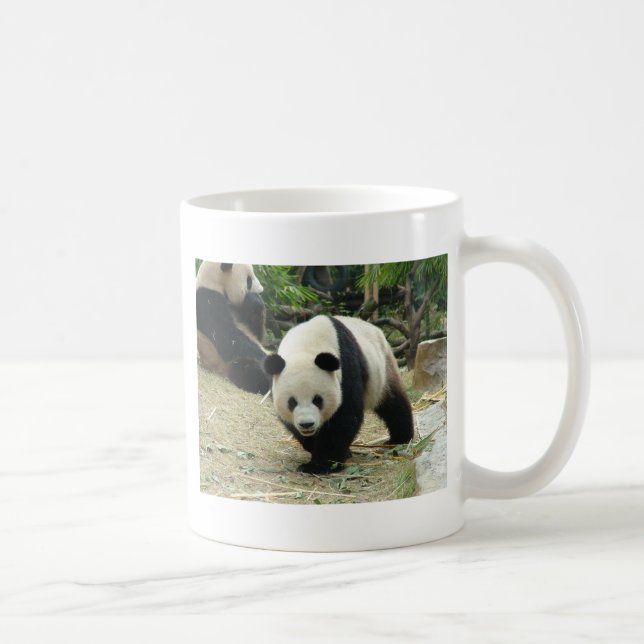 Taza De Café Panda gigante,大 熊 猫 (Derecha)