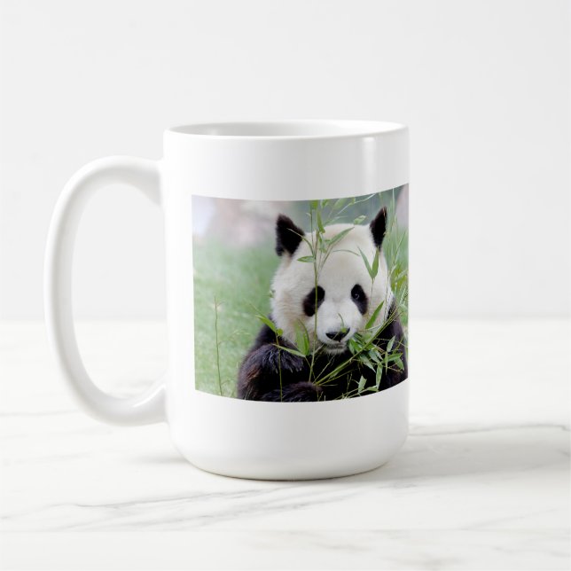 Taza De Café Panda gigante de la foto. Panda geant. (Izquierda)