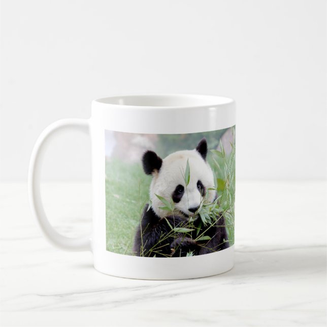 Taza De Café Panda gigante de las fotos de los tazas. Panda gea (Izquierda)
