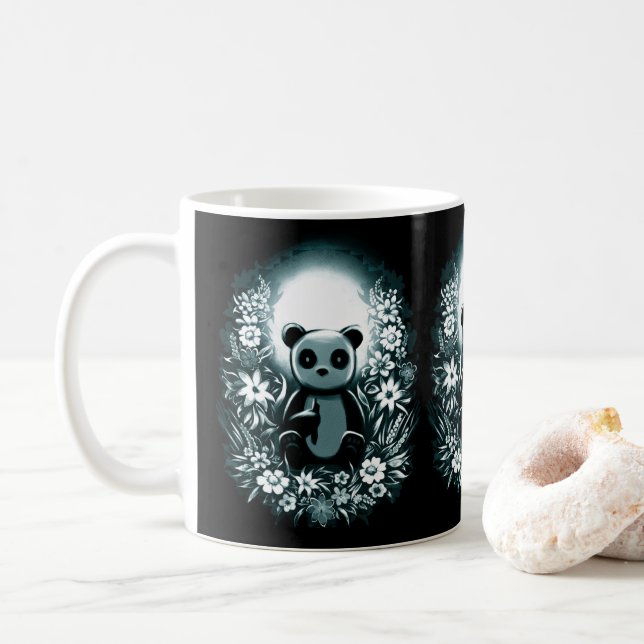 Taza De Café Panda Moon (Con donut)