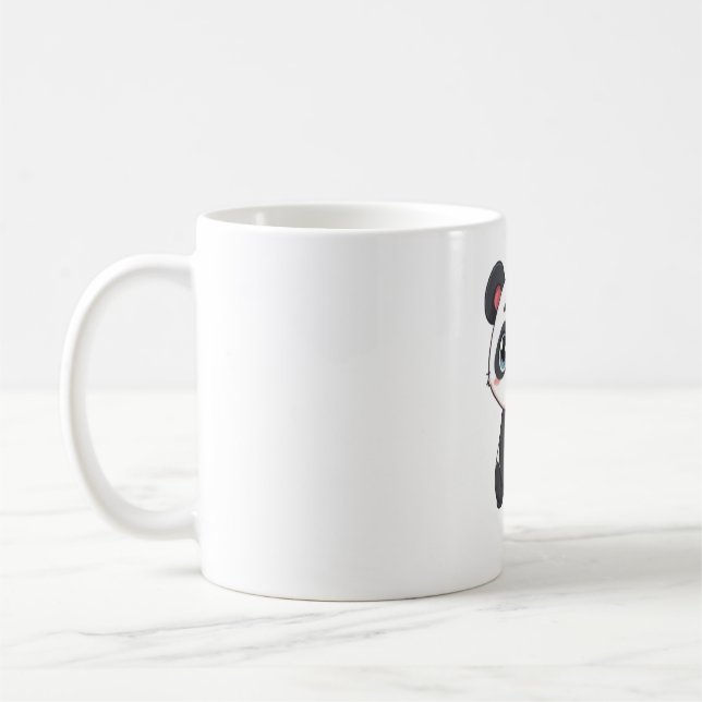 Taza De Café Panda mug (Izquierda)