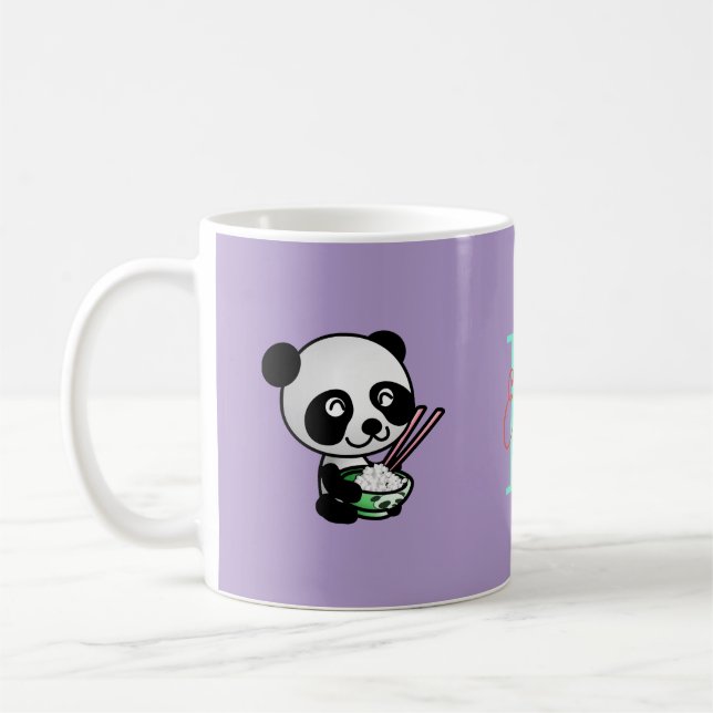 Taza De Café Panda Named Mug (Izquierda)