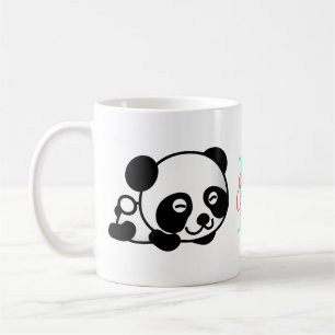 Taza De Café Panda Named Mug