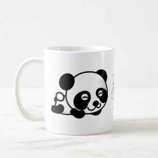 Taza De Café Panda Named Mug