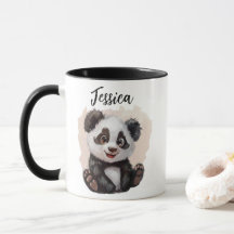 Taza de café Panda personalizada – Custom Panda Co