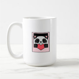 Taza De Café Panda qui donne de l'amour