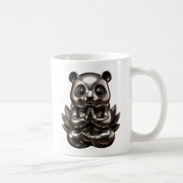 Taza De Café Panda qui Médite