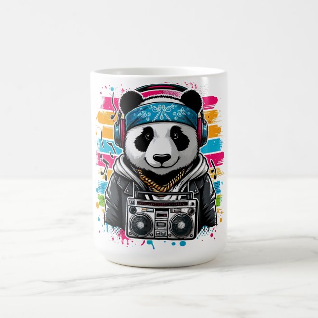 Taza De Café Panda Rapper (Centro)